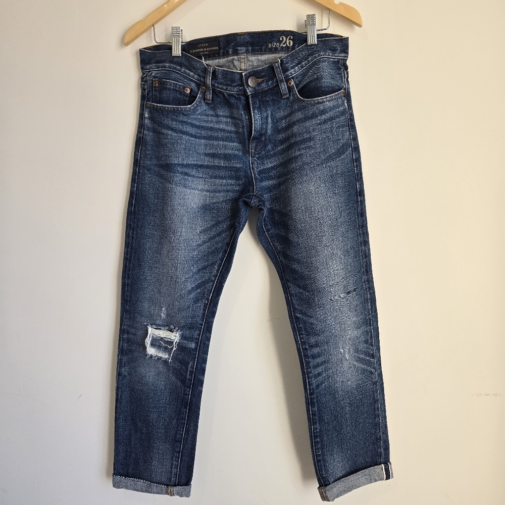 J. Crew Broken In Slim Boyfriend Jeans